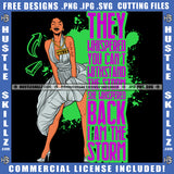 They Whispered To Her Storm Life Quotes Hustler Melanin Woman Gold Chain Logo Hustle Skillz SVG PNG JPG Vector Cut Files Silhouette Cricut