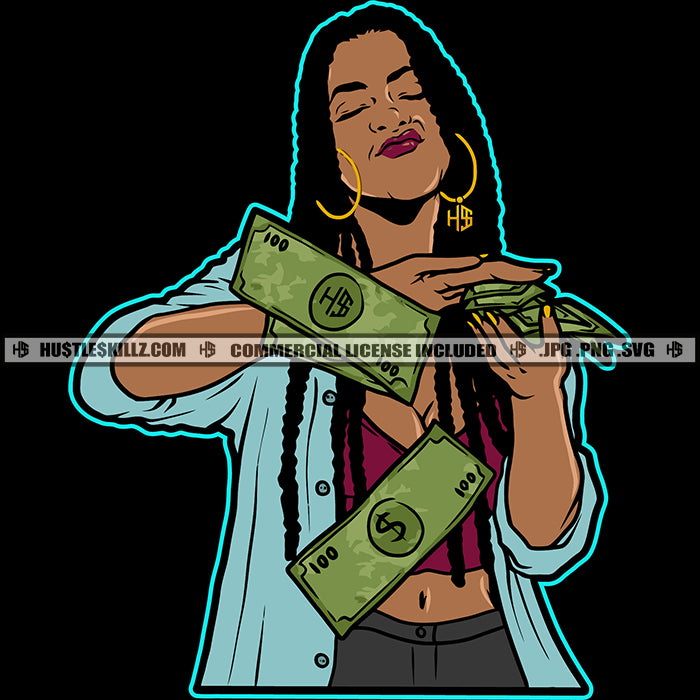 Everyday I'm Hustlin' SVG PNG Hustling Svg Hustle Svg Hustler Svg Girl Boss  Svg Entrepreneur Svg Empowered Svg Mom Life Svg 