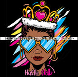 Queen Woman Crown Money Cash Hustle Skills Skillz Dope Hustler Hustling Designs For Products SVG PNG JPG EPS Cut Cutting