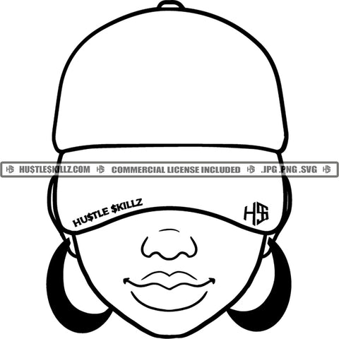 products/HustleSkillz.comBaseballCapGirlAYMARADESIGN012BW.jpg