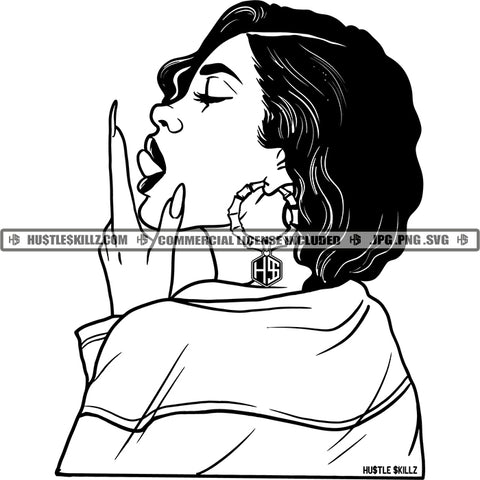 products/HustleSkillz.comBlackAndWhiteGoddessCuteCartoonAYMARARAPPERS025.jpg