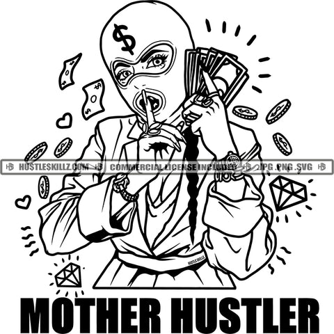 products/HustleSkillz.comBlackAndWhiteGoddessVectorHustleandPrayDECPROVER257.jpg