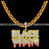 Black Wealth Diamond Charm Gold Chain Jewelry Gem Golden Necklace Jewel Grind Logo Hustle Skillz SVG PNG JPG Vector Cut Files Silhouette Cricut