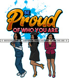 Be Proud Of Who You Are Woman Achievements Nurse Graduation Business Logo Hustle Skillz SVG PNG JPG Vector Cut  Files Silhouette Cricut