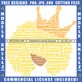 Text Design Woman Queen Hair Style Logo Hustle Skillz SVG PNG JPG Vector Cut Files Silhouette Cricut