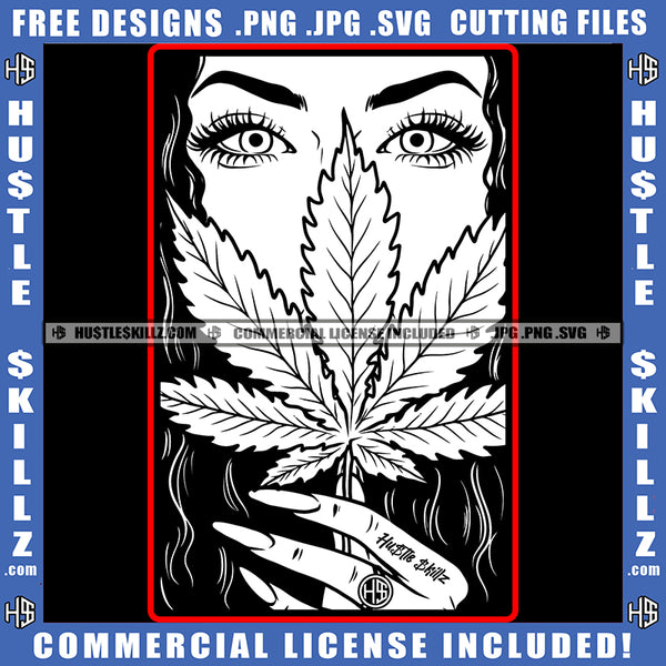 Blunt Weed 420 Bond Cannabis Smoker Smoking Blunt Weed leaf Logo Hustle Skillz SVG PNG JPG Vector Cut Files Silhouette Cricut