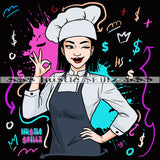 Asian Chef Hard Worker Money Cash Hustle Skillz Dope Hustler Hustling Designs For Products SVG PNG JPG EPS Cut Cutting